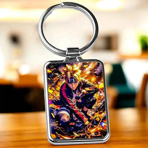 Porte Clé Boruto Uzumaki Naruto illustré à la main en Anjou