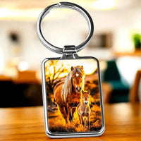 Porte Clé Cheval Famille