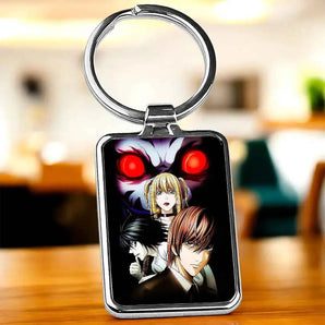 Porte Clé Personnages Death Note illustré à la main en Anjou