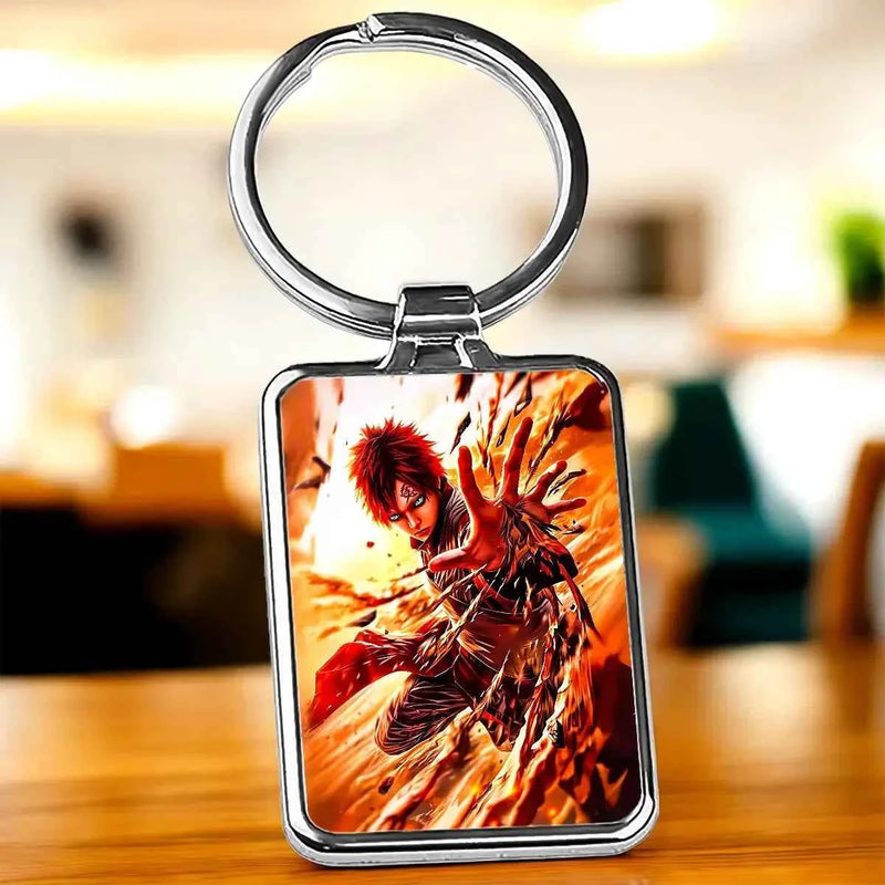 Porte Clé Gaara Naruto illustré à la main en Anjou