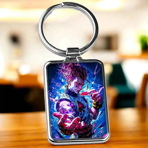 Porte Clé Hisoka Hunter x Hunter illustré à la main en Anjou