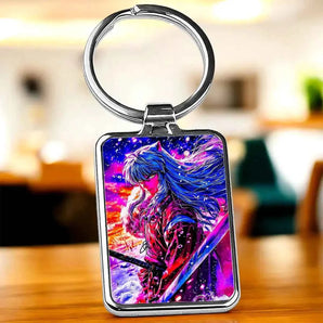 Porte Clé Inuyasha illustré à la main en Anjou