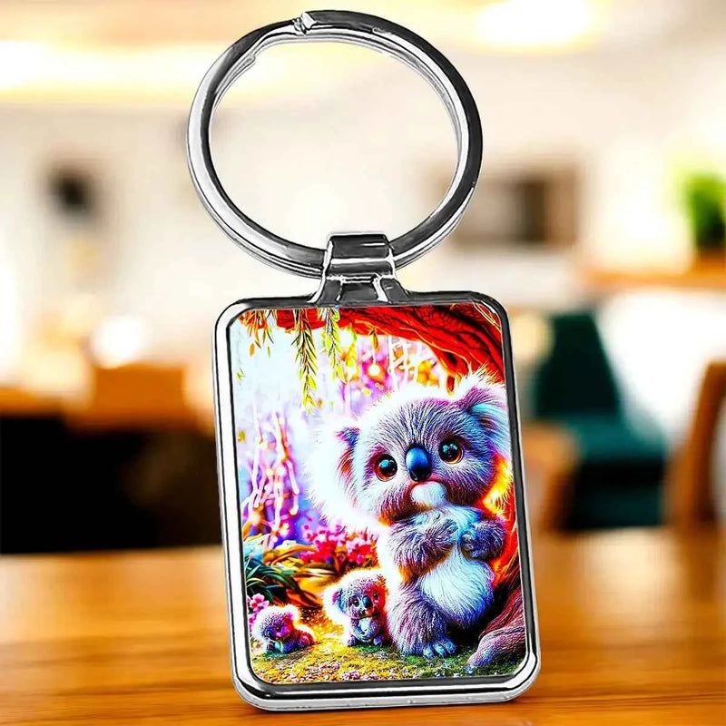 Porte Clé Koala illustré à la main en Anjou