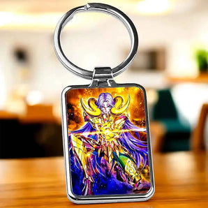 Porte Clé Mû du Bélier Saint Seiya illustré à la main en Anjou