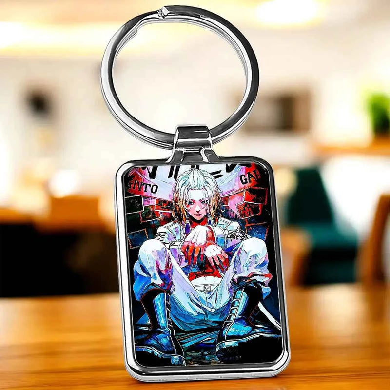 Porte-clé Mikey Tokyo Revengers illustré à la main en Anjou