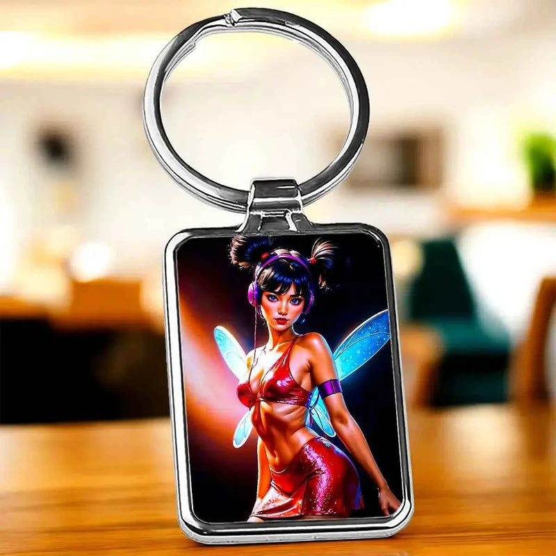 Porte Clé Musa Winx illustré à la main en Anjou