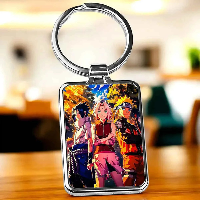 Porte Clé Naruto Equipe 7 illustré à la main en Anjou