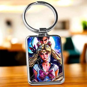 Porte Clé Sailor Moon illustré à la main en Anjou