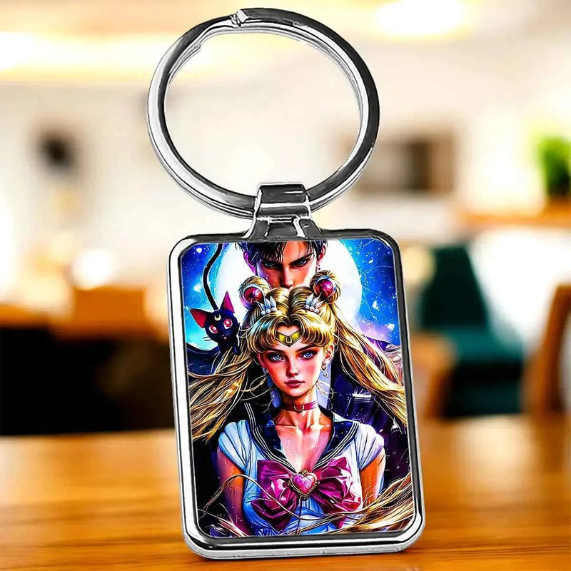 Porte Clé Sailor Moon illustré à la main en Anjou