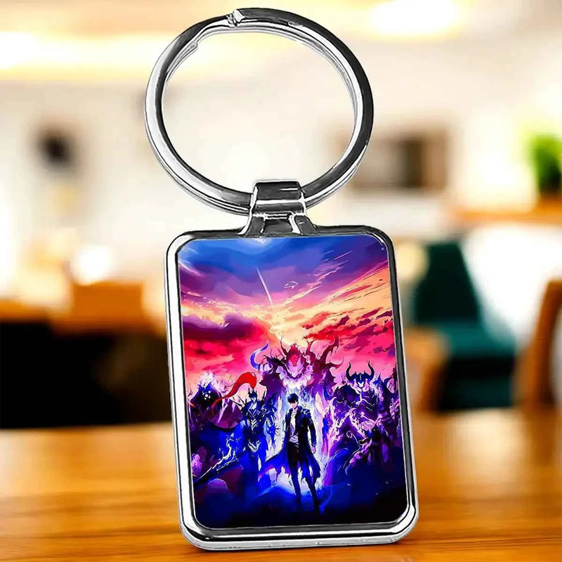 Porte Clé Solo Leveling Arise illustré à la main en Anjou