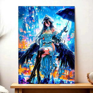 Tableau Albedo Overlord illustré à la main en Anjou