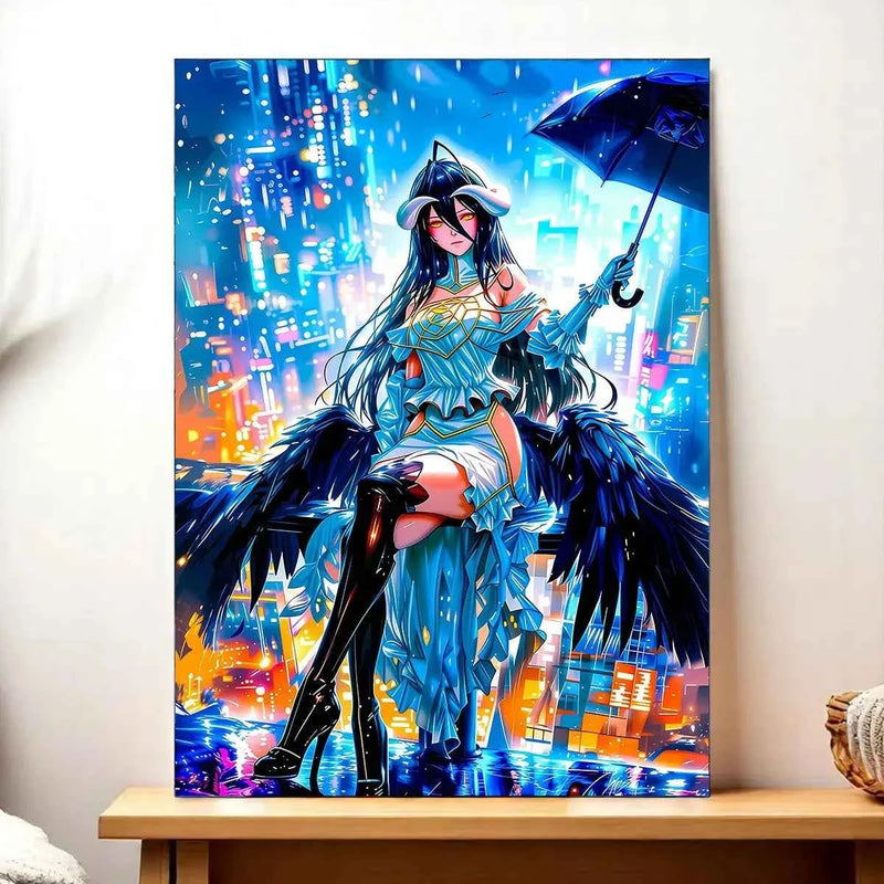 Tableau Albedo Overlord illustré à la main en Anjou