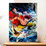 Tableau Barbe Blanche One Piece illustré à la main en Anjou