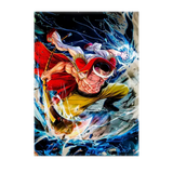 Cadre Barbe Blanche One Piece illustré à la main en Anjou