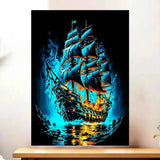 Tableau Bateau Pirate