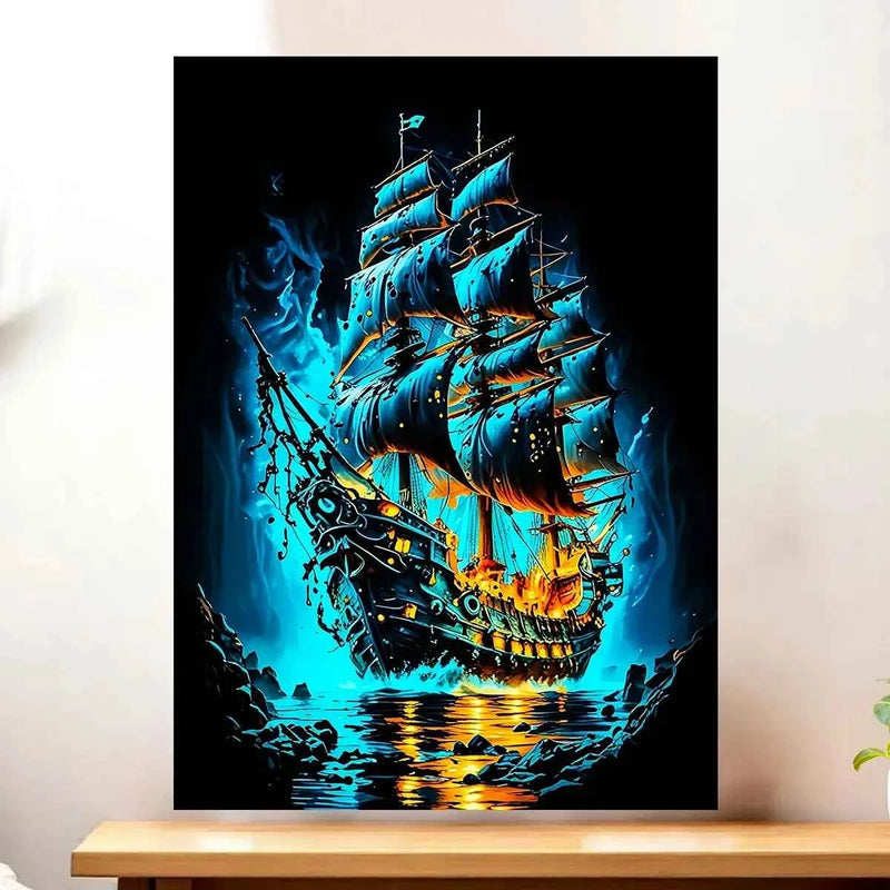 Tableau Bateau Pirate