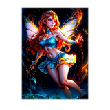 Poster Bloom Winx illustré à la main en Anjou