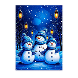 Tableau Bonhomme de neige