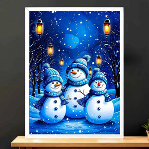 Tableau Bonhomme de neige