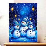 Tableau Bonhomme de neige