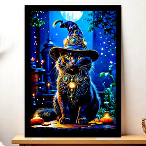 Cadre Noir Chat Sorcier