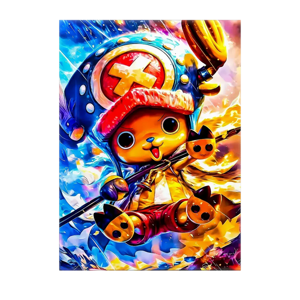 Tableau Chopper – 10x15 cm