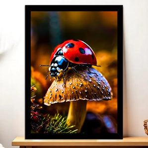 Cadre Noir Coccinelle
