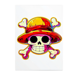 Poster Drapeau One Piece illustré à la main en Anjou