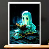 Cadre Blanc Fantôme Mignon