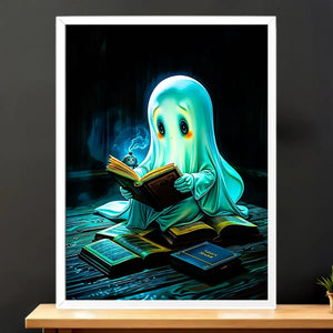 Cadre Blanc Fantôme Mignon