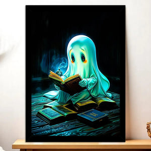 Cadre Noir Fantôme Mignon