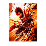 Poster Gaara Naruto illustré à la main en Anjou