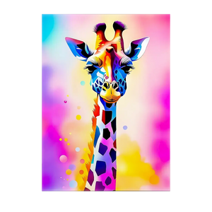 Poster Girafe Pop
