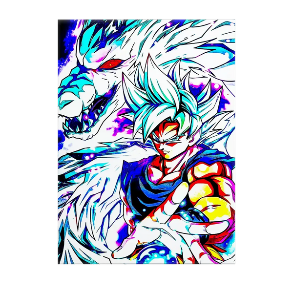 Tableau Goku Ultra Instinct – 10x15 cm