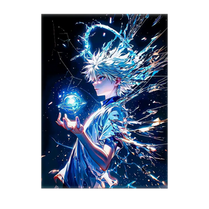 Poster Kirua Hunter x Hunter illustré à la main en Anjou
