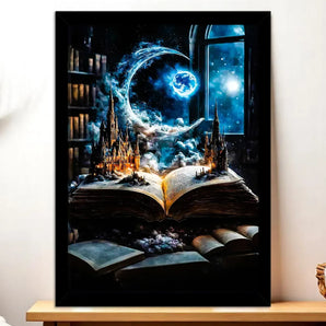 Cadre Noir Livre Magique