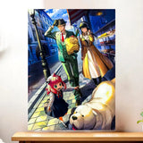 Affiche Spy x Family illustrée à la main en Anjou