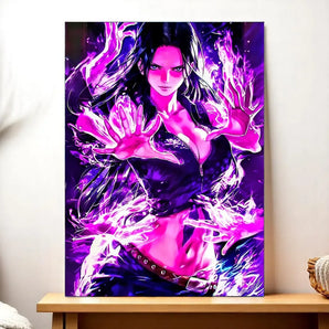 Tableau Nico Robin One Piece illustré à la main en Anjou