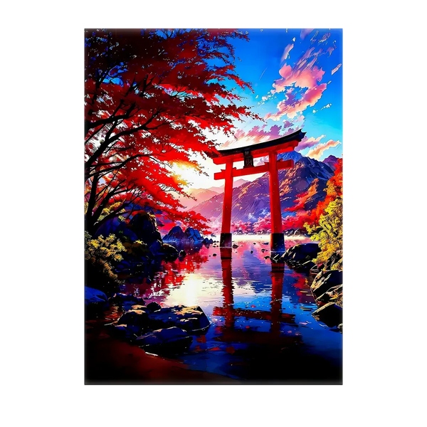 Tableau Portail Tori – 10x15 cm