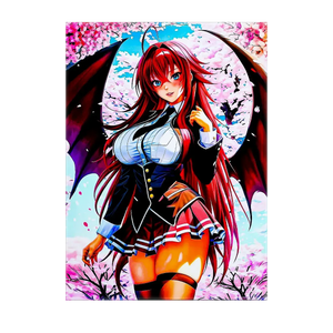Poster Rias Gremory High School DxD illustré à la main en Anjou