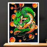 Cadre Blanc Shenron