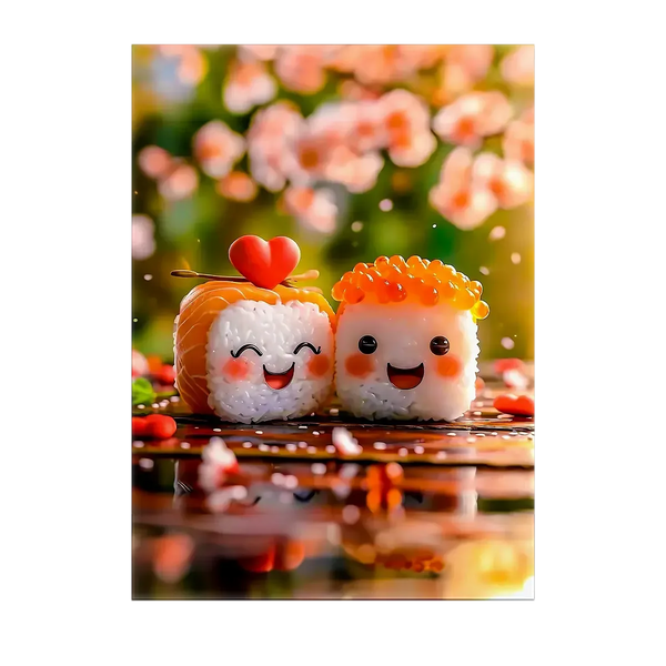 Tableau Sushi – 10x15 cm