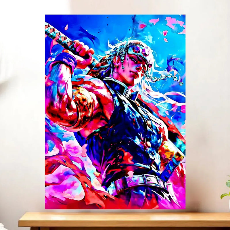 Affiche Tengen Uzui (Pilier du Son)