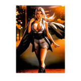 Poster Tsunade Naruto illustré à la main en Anjou