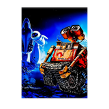 Poster WALL-E illustré à la main en Anjou