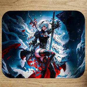 Tapis de Souris 2B Nier Automata illustré à la main en Anjou