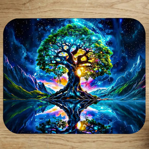 Tapis de Souris Arbre de Vie illustré à la main en Anjou