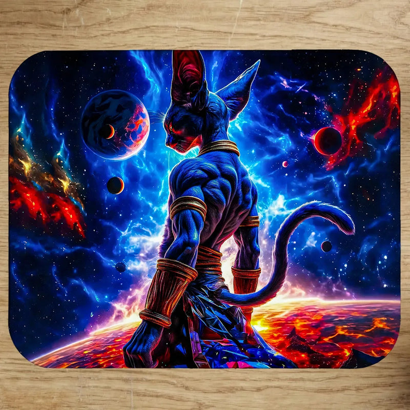 Tapis de Souris Beerus Dragon Ball illustré à la main en Anjou