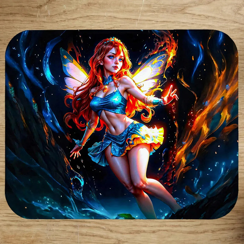 Tapis de Souris Bloom Winx illustré à la main en Anjou