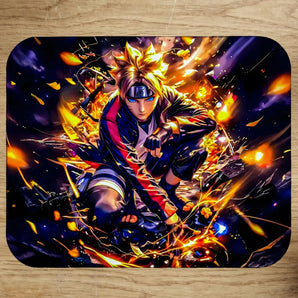 Tapis de Souris Boruto Uzumaki Naruto illustré à la main en Anjou
